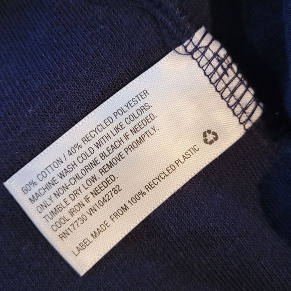 NWT A NEW DAY Terry Tank Top, Navy Blue, Size 2X - Picture 8 of 10